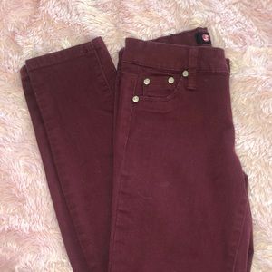 Scisson Burgundy Jeans